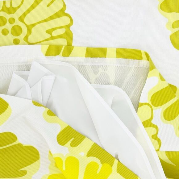 TRINA TURK Dress NWT Daisy Thoreau Yellow and White style# 2304310PW1- size XS - Picture 9 of 10